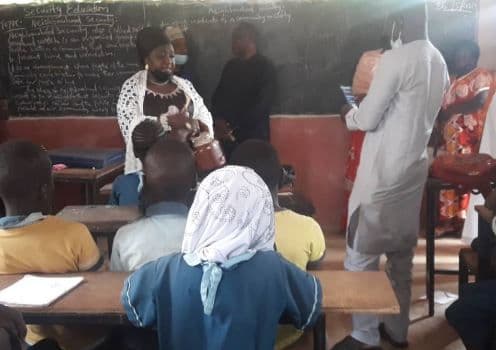 Visit by FCT Department of Mass Education Director